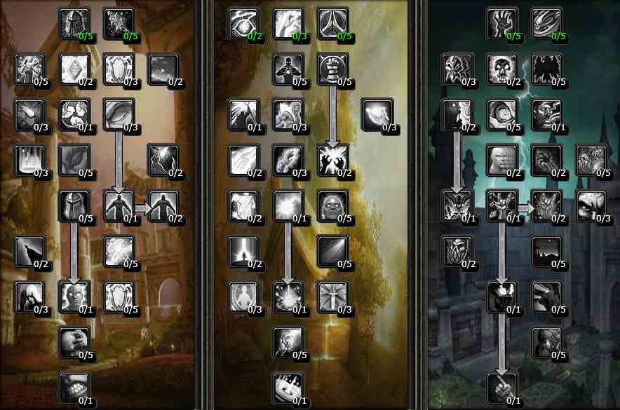 魔獸世界懷舊服2.4.3版本TBC天賦明細(xì)